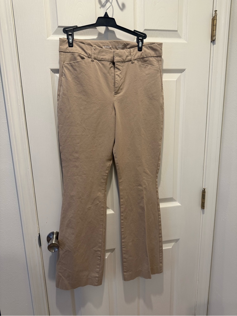 Old Navy Women's PIXIE HIGH WAISTEDKhaki Pants - Light Tan